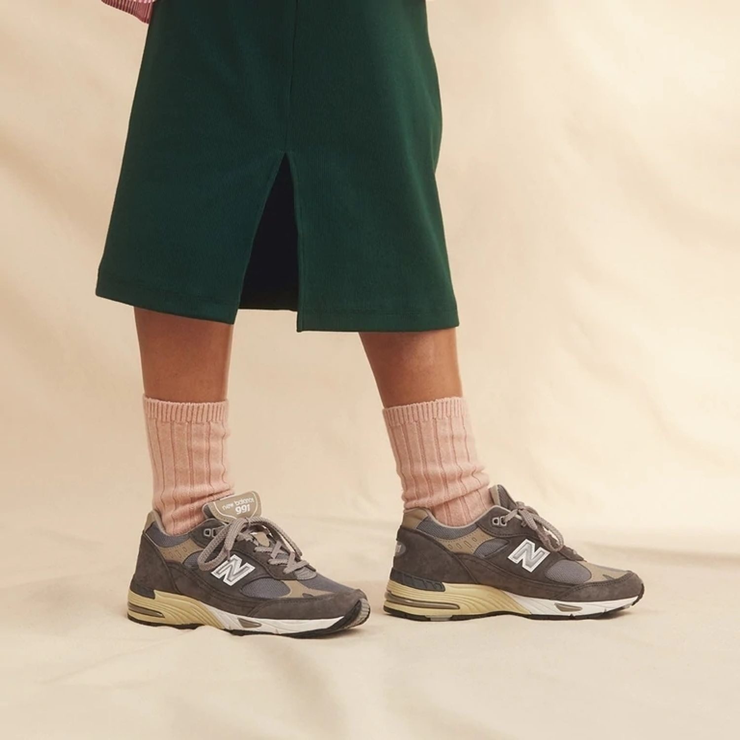 Giày New Balance 991 MiUK '40th Anniversary Grey' W991UKF - Ảnh 6