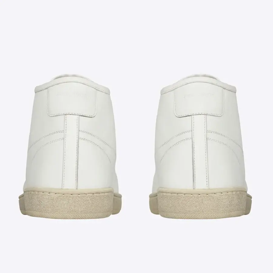Giày Saint Laurent Court Classic SL39 Mid-Top Sneakers 'Beige' 65277304GB09225 - Ảnh 3