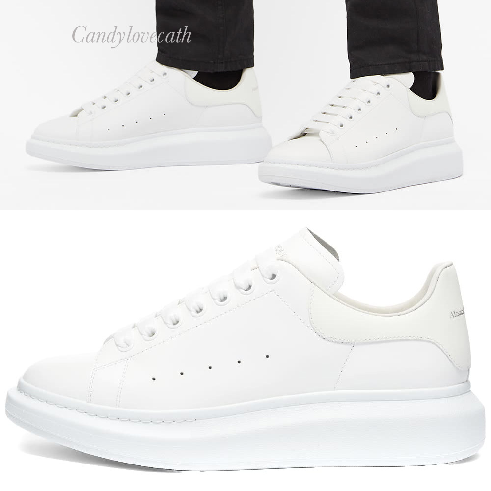 Giày Alexander McQueen Oversized Sneaker 'White' 662652-WIA4M-9000 - Ảnh 2