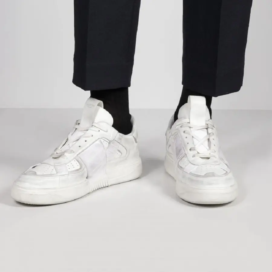 Alternative view of Giày Valentino Calf Ribbons Low-Top VL7N VY0S0C58JTV10K
