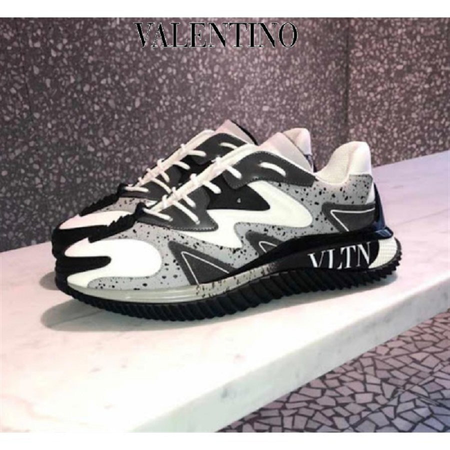 Giày Valentino Wade Runner Neoprene Fabric VY2S0D95NVDEP0 - Ảnh 3