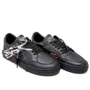 Alternative view of Giày Off-White Low Vulc Black Iridescent OMIA085E20LEA0011081