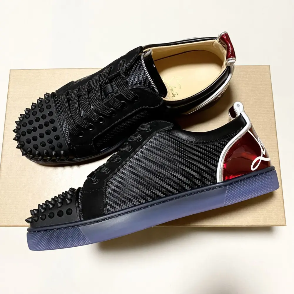 Giày Christian Louboutin 'Version Black Red' 3210366H763 - Ảnh 3