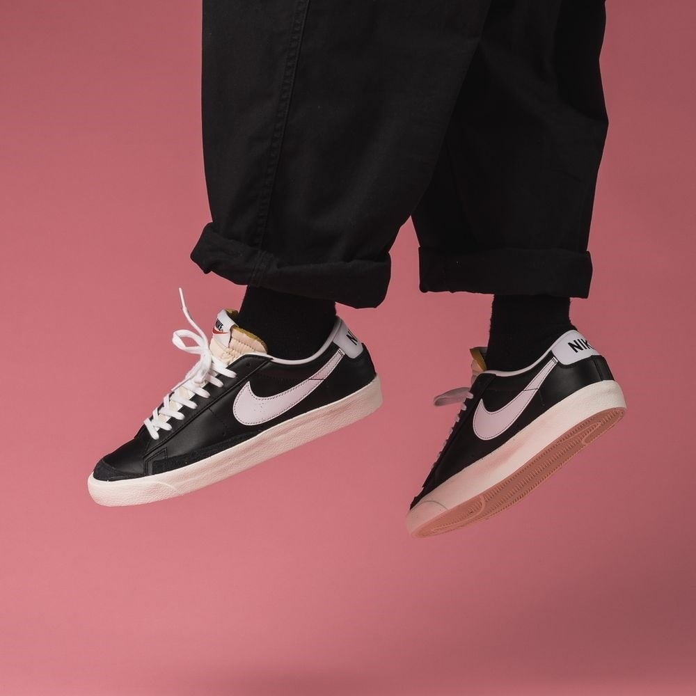 Giày Nike Blazer Low '77 'Black White' DA6364-001 - Ảnh 6