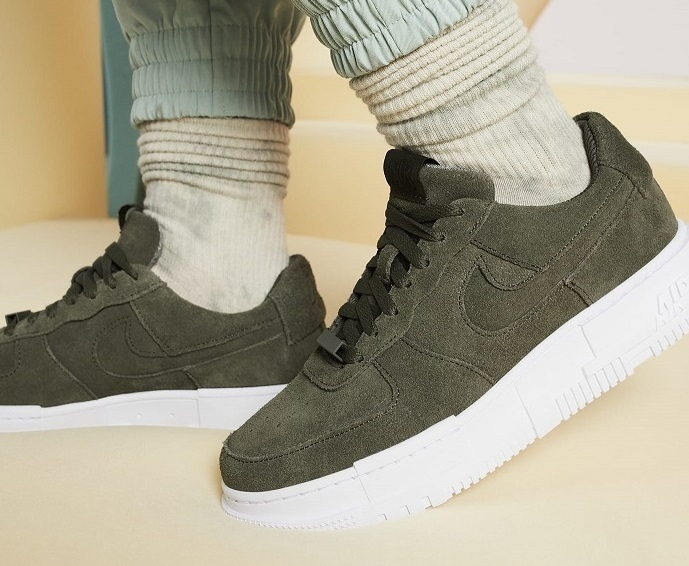 Giày Nike Air Force 1 Low Pixel 'Cargo Khaki' DQ5570-300 - Ảnh 5