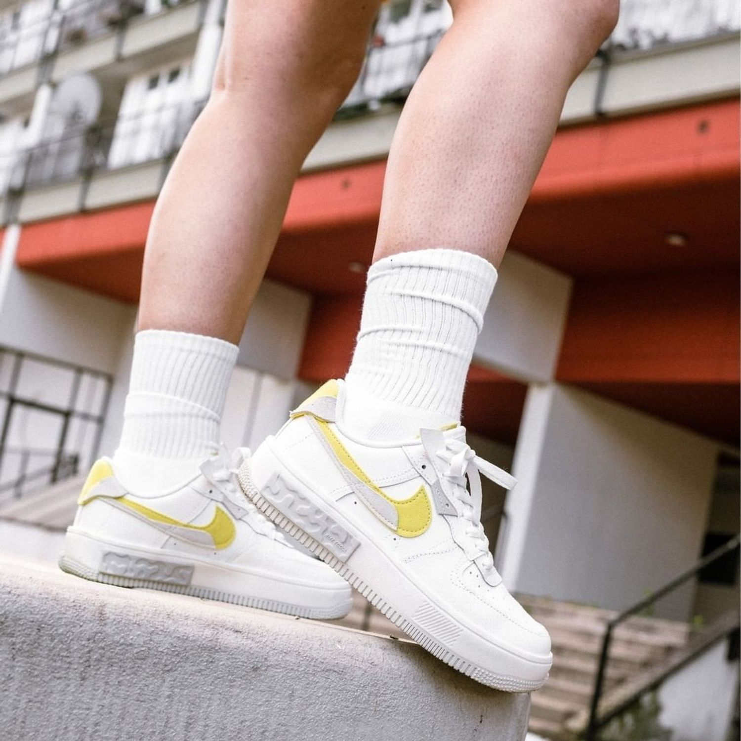 Giày Nike Air Force 1 Fontanka 'Lemon' DV6984-100 - Ảnh 4