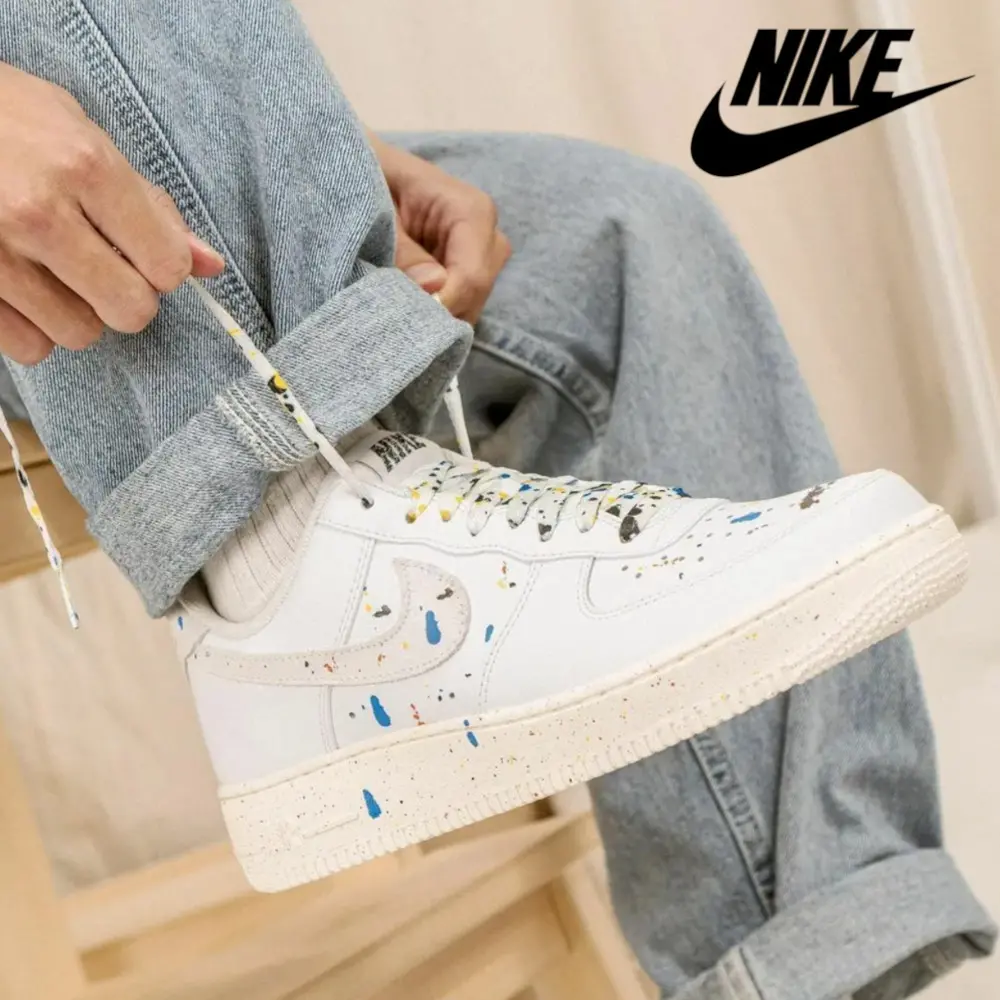 Giày Nike Air Force 1 '07 LV8 'Paint Splatter' CZ0339-100 - Ảnh 6