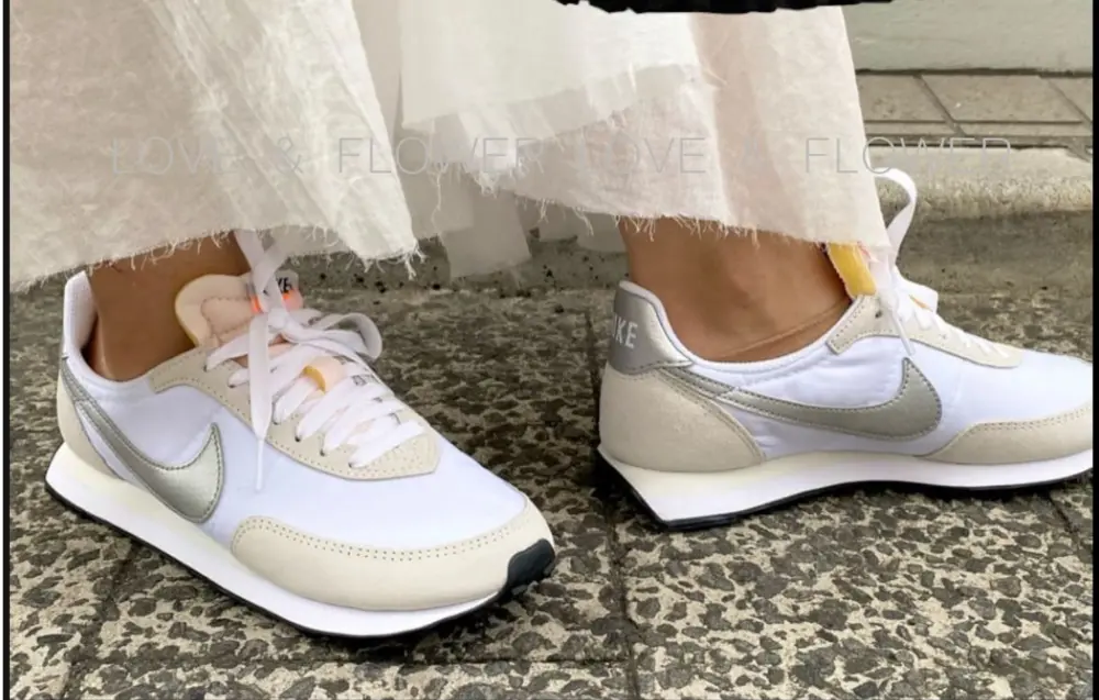Giày Nike Waffle Trainer 2 'White Metallic Silver' DA8291-101 - Ảnh 4