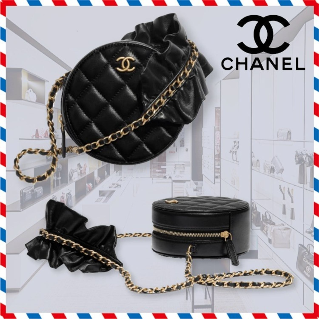 Túi Chanel Clutch With Chain Lambskin 'Black' AP1894-B04369-94305 - Ảnh 2