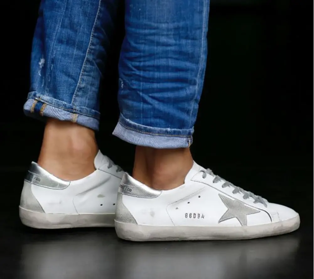 Giày Golden Goose Superstar GCOMS590-W77 - Ảnh 5