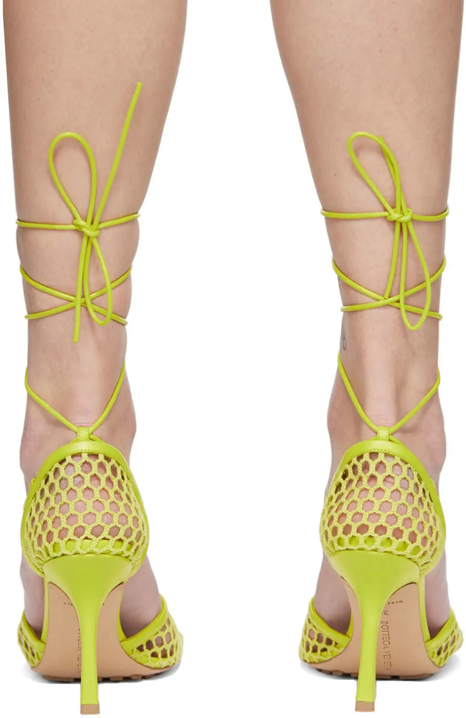 Giày Cao Gót Bottega Veneta Sandal 'Kiwi' 651388VBSD37278 - Ảnh 4