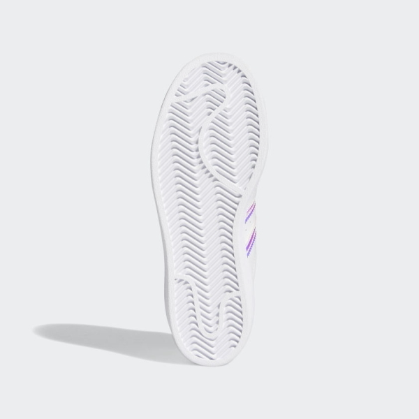 Giày Adidas Superstar J 'White Iridescent' FX7594 - Ảnh 7