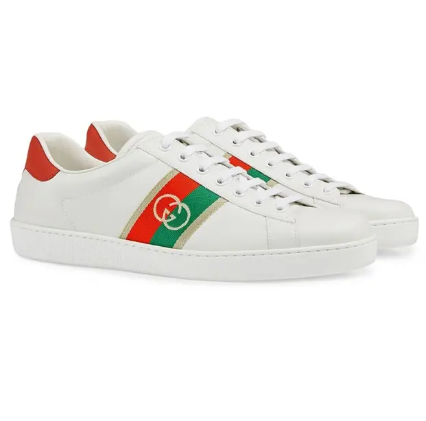 Giày Gucci Interlocking G Web Ace 6447491XGM0-9063 - Ảnh 3