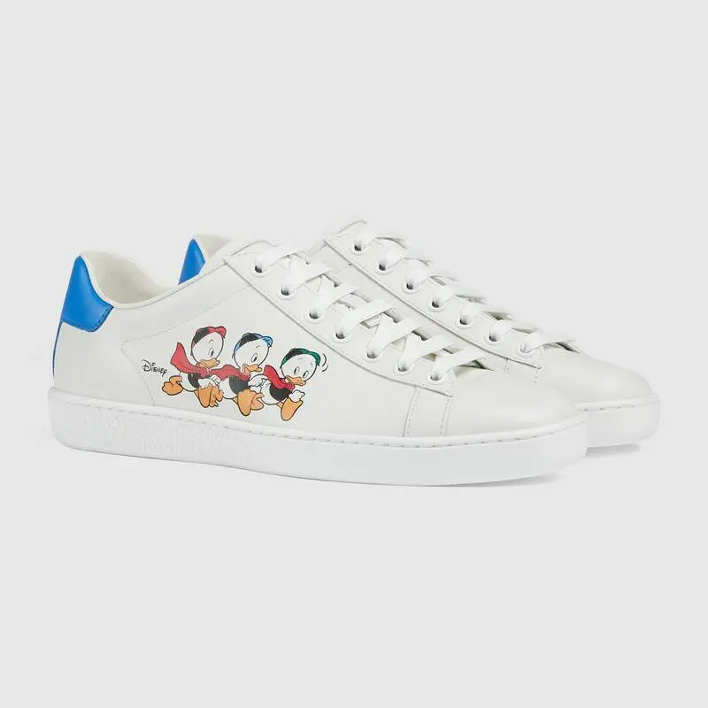 Giày Gucci Ace x Disney Huey, Dewey, Louie (W) 649400-AYO70-9062 - Ảnh 3