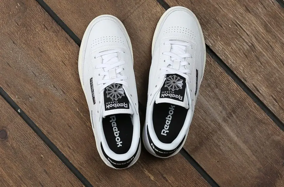 Giày Reebok Club C 85 SU 'White Black' CM9163 - Ảnh 6