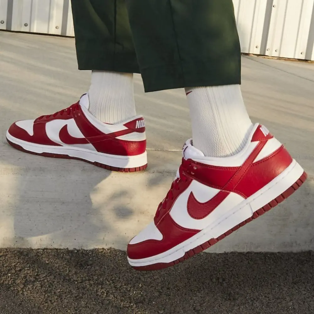 Alternative view of Giày Nike Dunk Low Retro 'Gym Red' DD1391-602