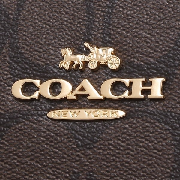 Túi Coach Rowan File Bag 'Brown Black' C1554 IMAA8 - Ảnh 3