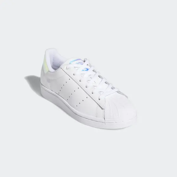 Giày Adidas Superstar J 'White Iridescent' FX7594 - Ảnh 5