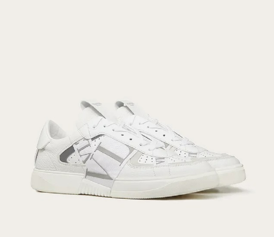 Giày Valentino Low-Top Calfskin VL7N Sneaker VY2S0C58WRQ22E - Ảnh 2