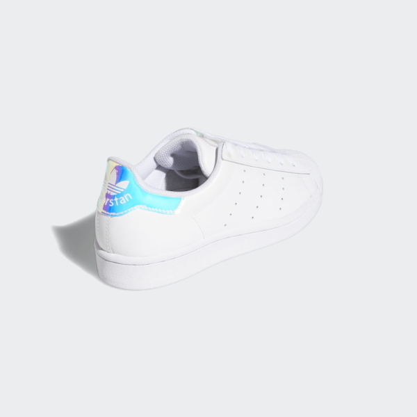 Giày Adidas Superstar J 'White Iridescent' FX7594 - Ảnh 6