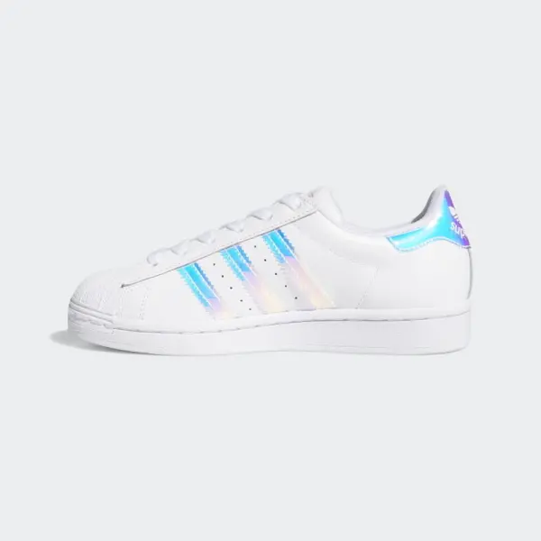 Giày Adidas Superstar J 'White Iridescent' FX7594 - Ảnh 4