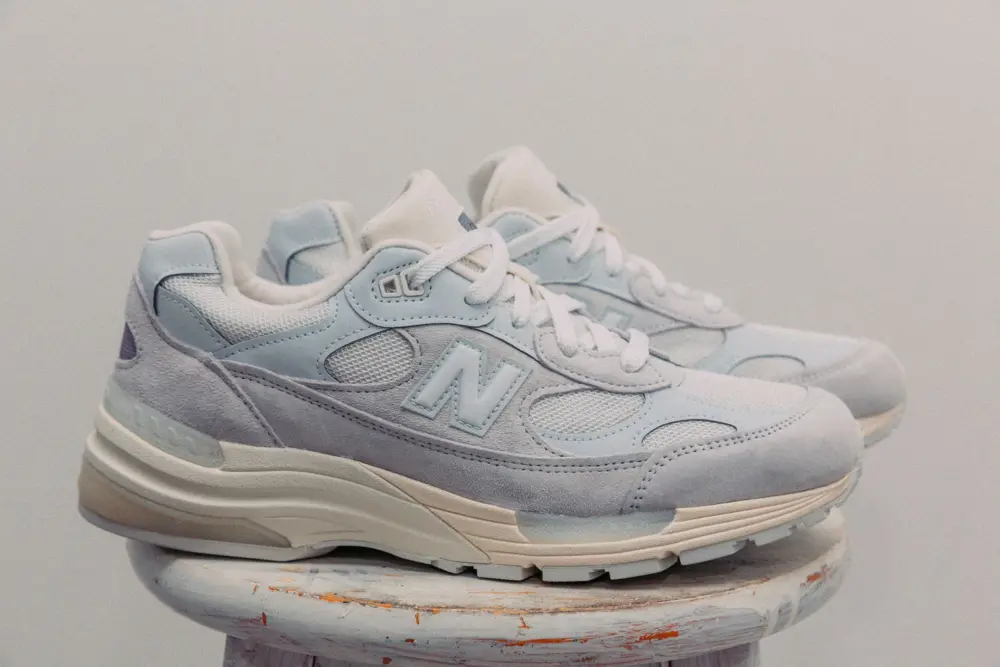 Giày New Balance 992 'White Silver' M992MD - Ảnh 4