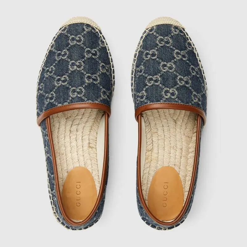 Giày GUCCI Monogram Casual Style Street Style Leather Elegant Style 580877 2KQ50 4462 - Ảnh 3