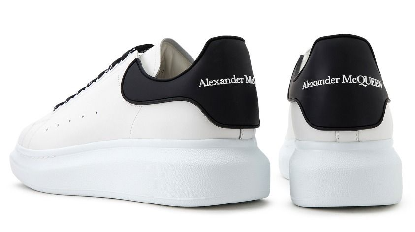 Giày Alexander McQueen Oversized Sneaker 'White Black' 625156-WHXMT-9034 - Ảnh 5