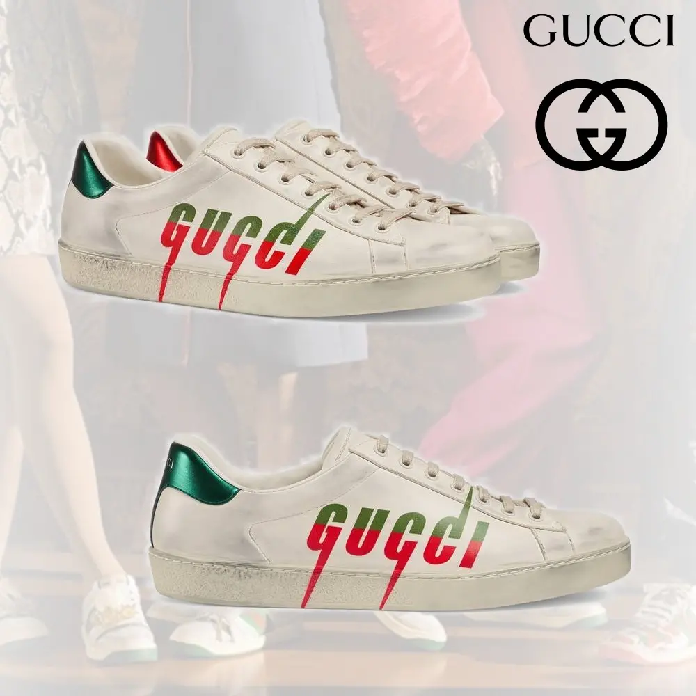 Giày Gucci Ace 'Gucci Band' 603693 0FI10 9069 - Ảnh 4