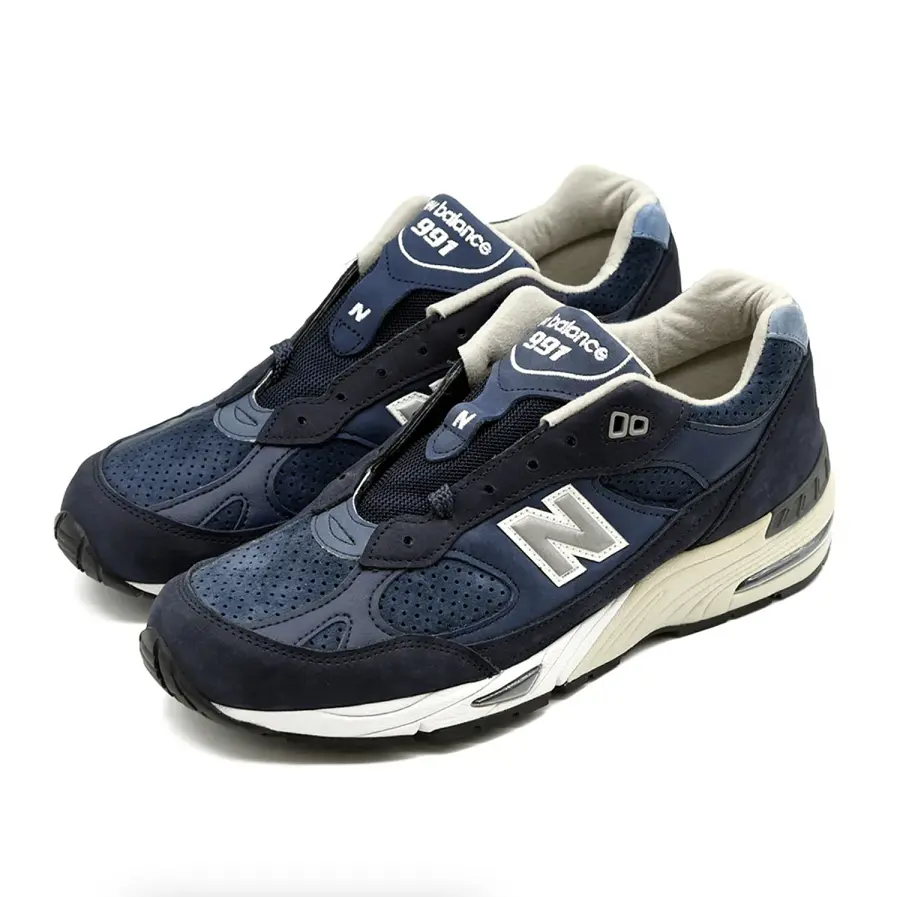 Giày New Balance 991 Made in England ‘Bluesman’ M991NVT - Ảnh 3