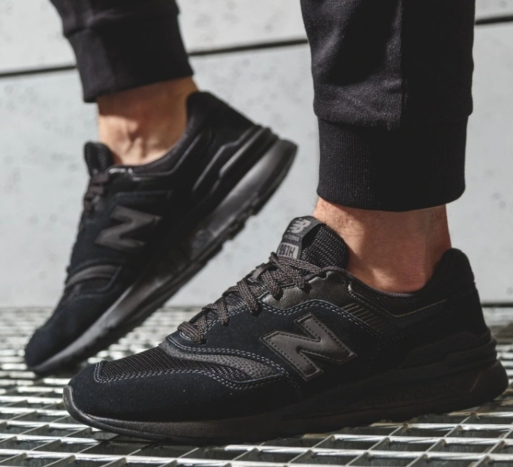 Giày New Balance 997H 'Triple Black' CM997HCI - Ảnh 6