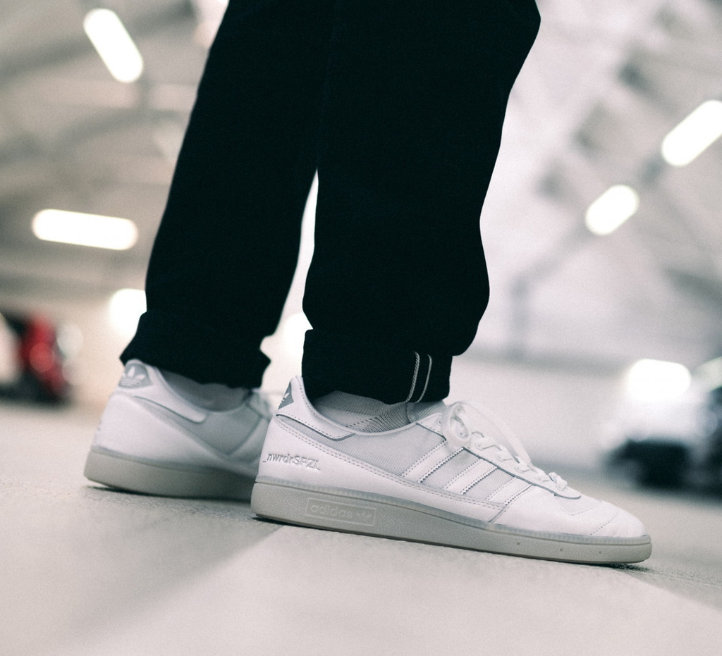 Giày Adidas Wilsy SPZL x New Order 'White Grey' FX1056 - Ảnh 4