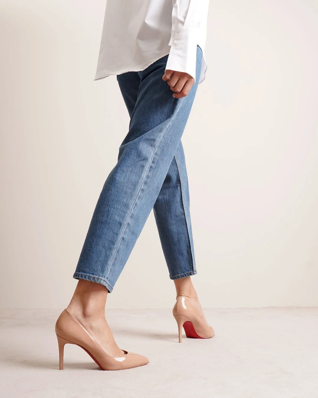 Giày Cao Gót Christian Louboutin Women's 'Pink Pumps' 1100382PK20 - Ảnh 4