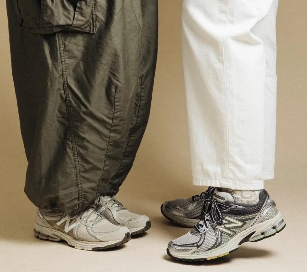 Alternative view of Giày New Balance 860v2 Earth 'Rain Cloud' ML860KR2