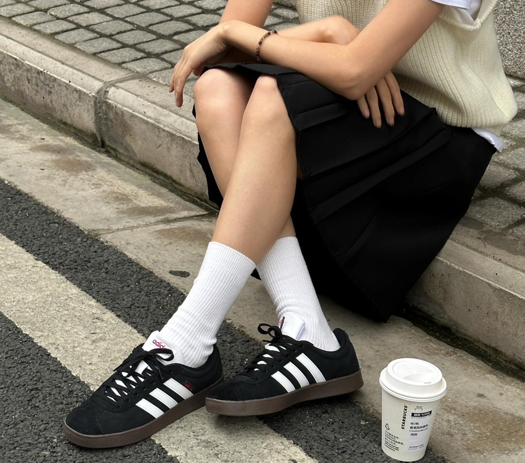 Alternative view of Giày Adidas Court Lifestyle 'Black' HQ1801