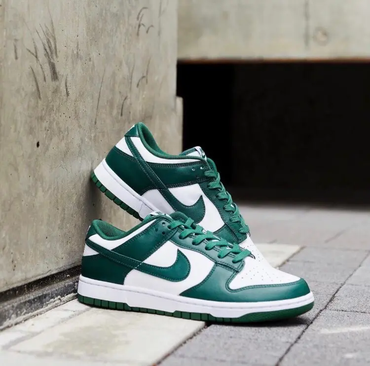 Giày Nike Dunk Low 'Michigan State' DD1391-101 - Ảnh 3