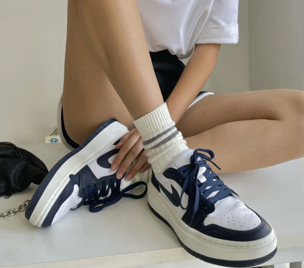 Giày Nike Air Jordan 1 Low Elevate 'Navy White' DH7004-141 - Ảnh 3