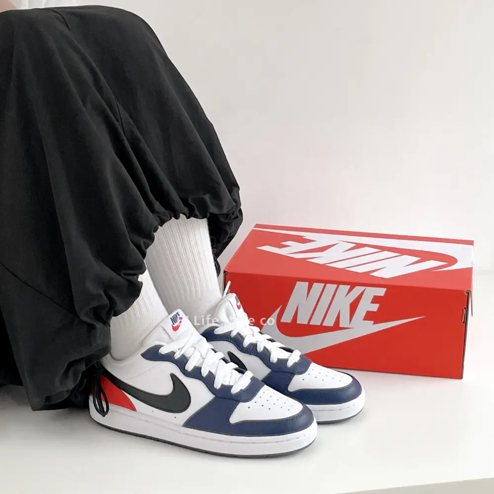 Giày Nike Court Borough Low 2 'USA' DO7446-101 - Ảnh 6