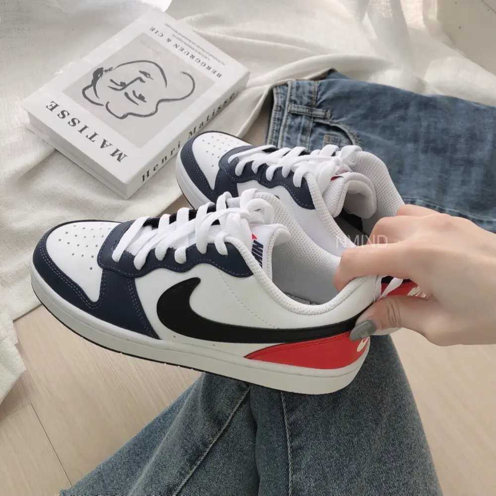 Giày Nike Court Borough Low 2 'USA' DO7446-101 - Ảnh 3