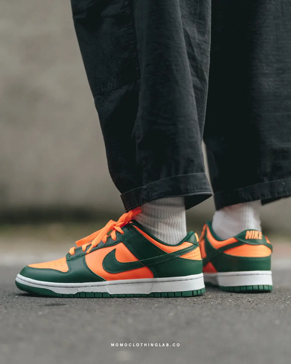 Giày Nike Dunk Low Retro 'Miami Hurricanes' DD1391-300 - Ảnh 6
