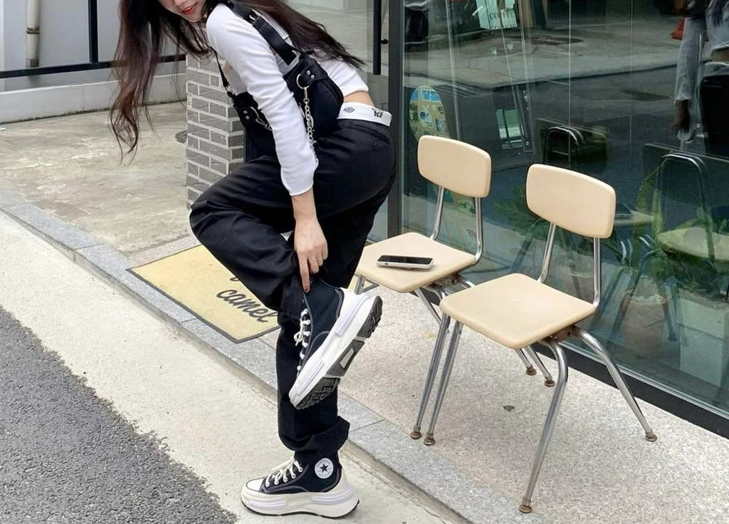 Giày Converse Run Star Legacy CX 'Black' A00869C - Ảnh 4