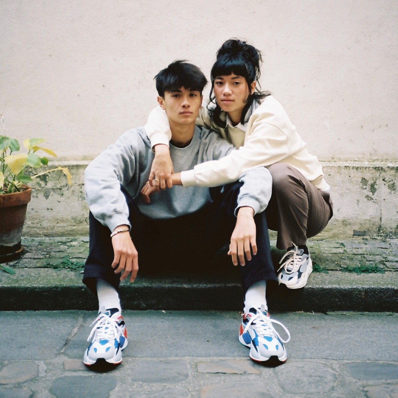 Giày Puma RS-X3 Puzzle 'White' 371570-05 - Ảnh 3