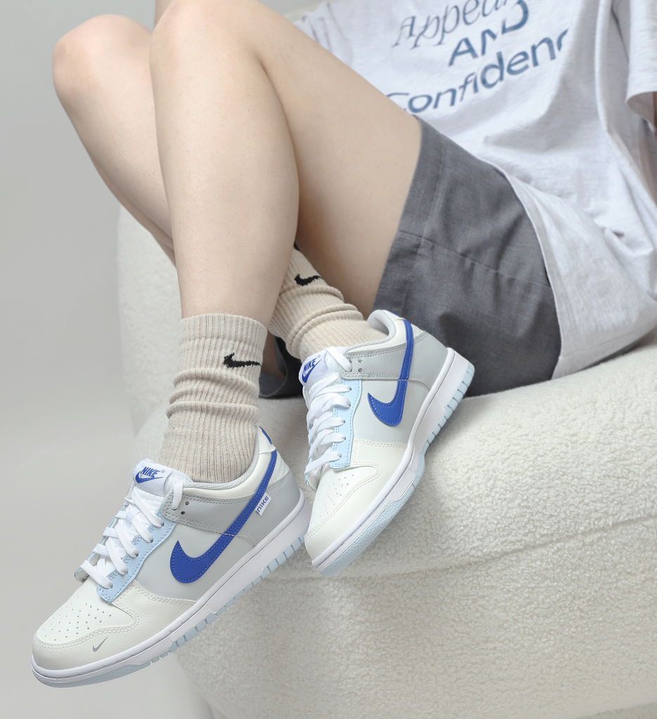 Giày Nike Dunk Low 'Ivory Hyper Royal' FB1843-141 - Ảnh 5