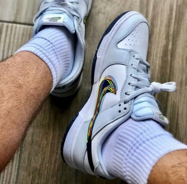 Giày Nike Dunk Low '3D Swoosh' DV6482-100 - Ảnh 3