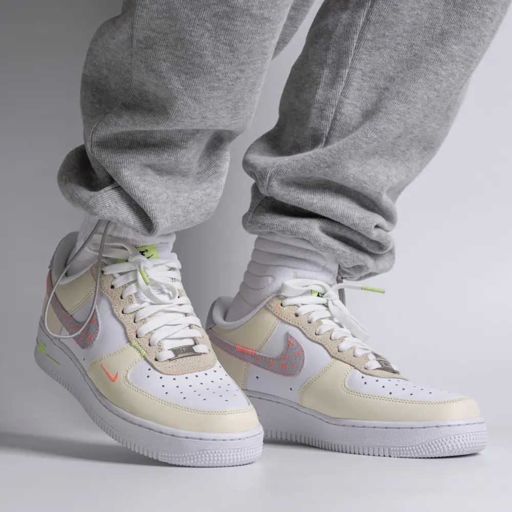 Alternative view of Giày Nike Air Force 1 Low Just Do It 'White Tan' FB1852-111
