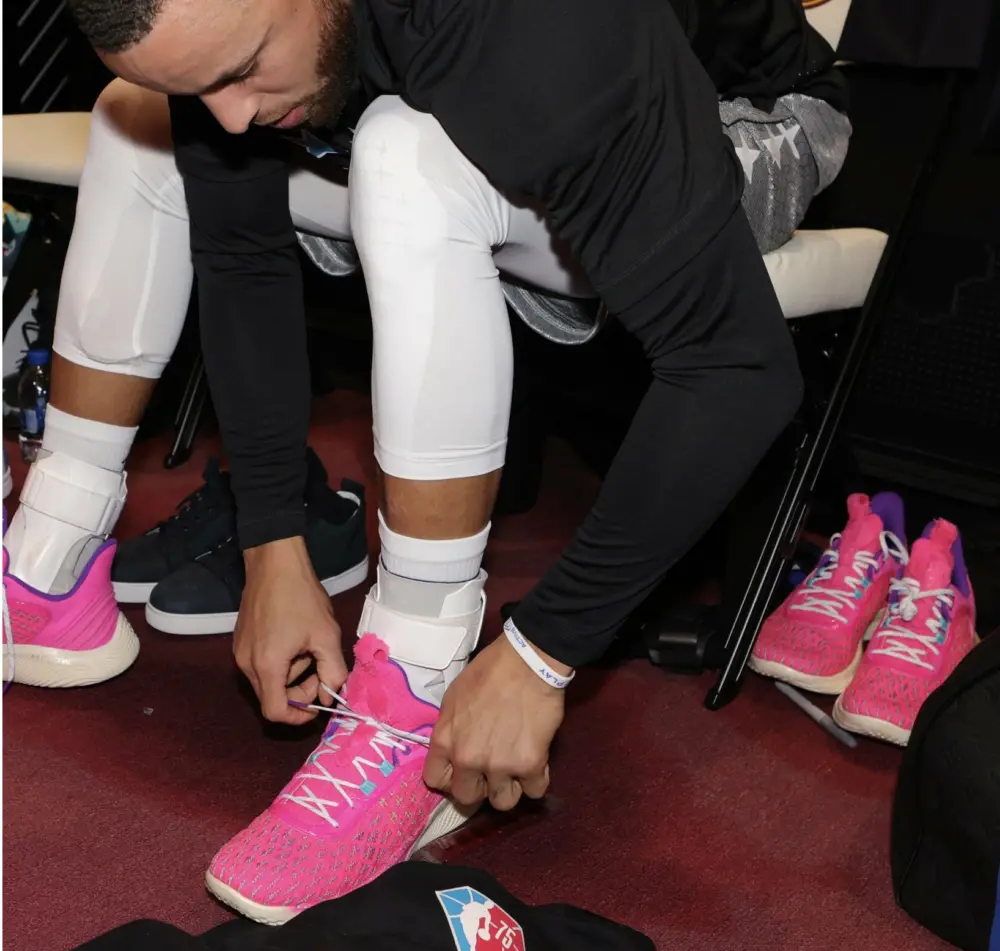 Giày Under Armour Curry Flow 9 'Sesame Street Abby Cadabby' 3024248-605 - Ảnh 3
