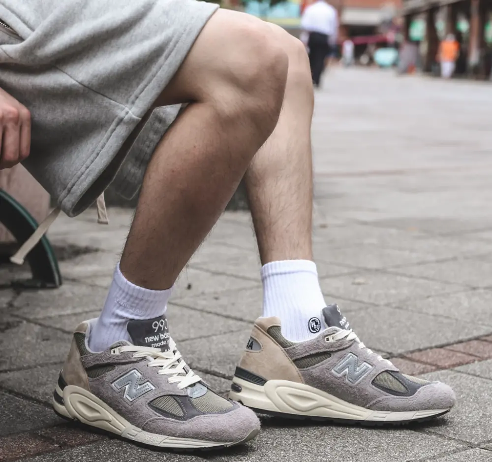Alternative view of Giày New Balance 990v2  'Grey' M990TD2