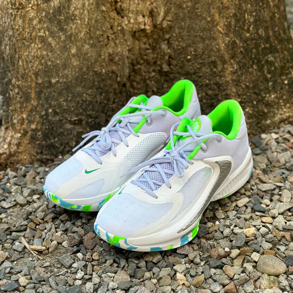 Giày Nike Zoom Freak 4 EP 'White Oxgen' DJ6148-101 - Ảnh 3