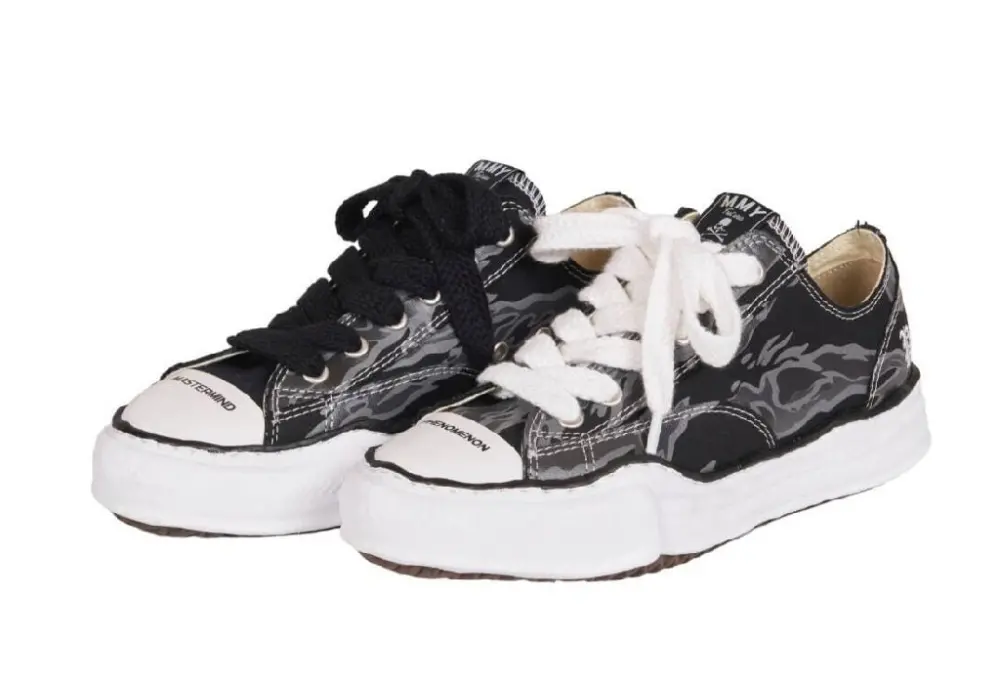 Giày Maison Mihara Yasuhiro x Mastermind 'Black' C09FW711-BLACK - Ảnh 4