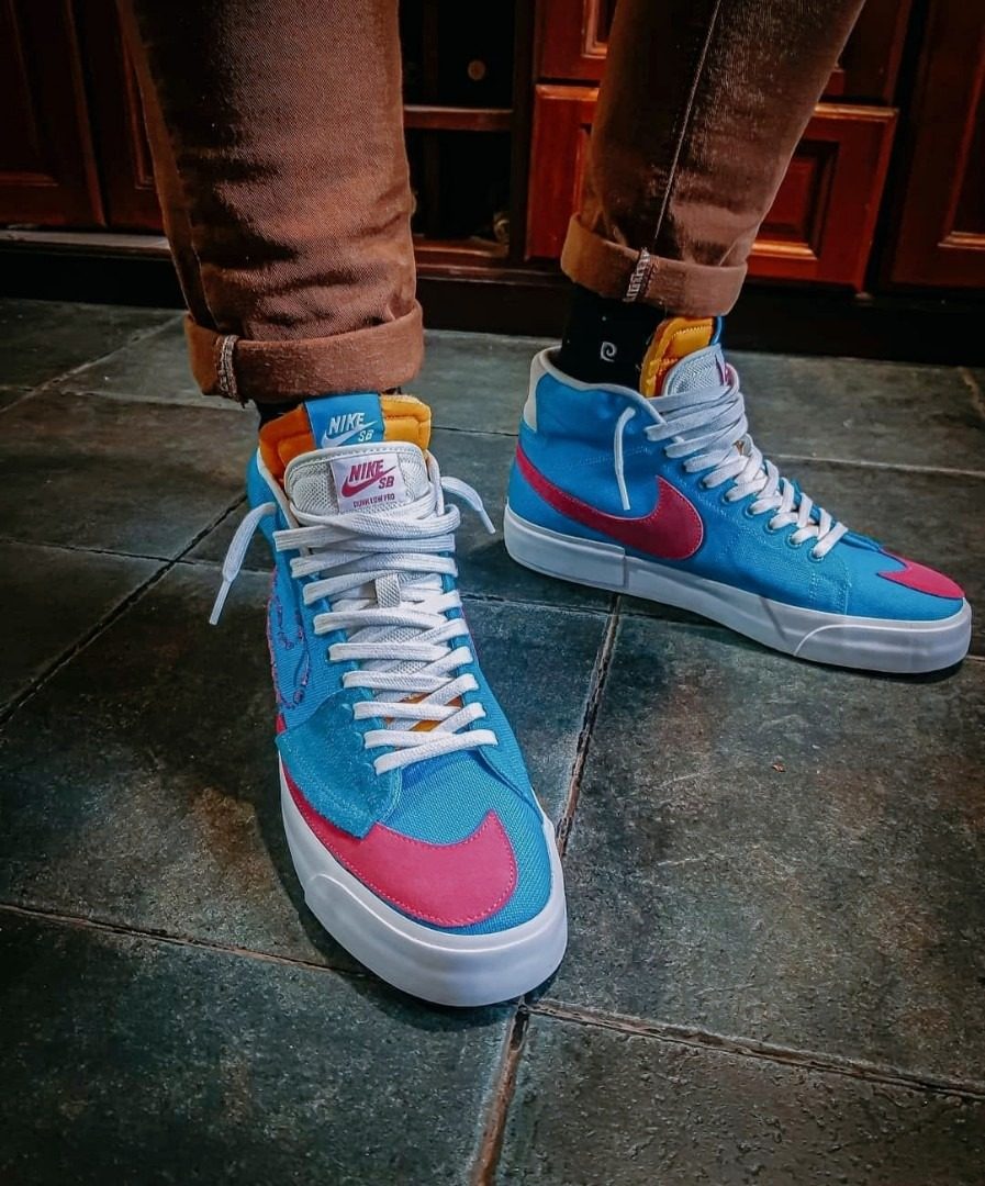 Giày Nike New Blazer Mid SB Edge 'Hack Pack' CI3833-400 - Ảnh 4